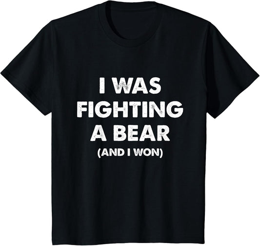 I was Fighting A Bear Funny Injury & Surgery Get Well Gift