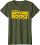 Please Return Books to The Library Funny Book Reading