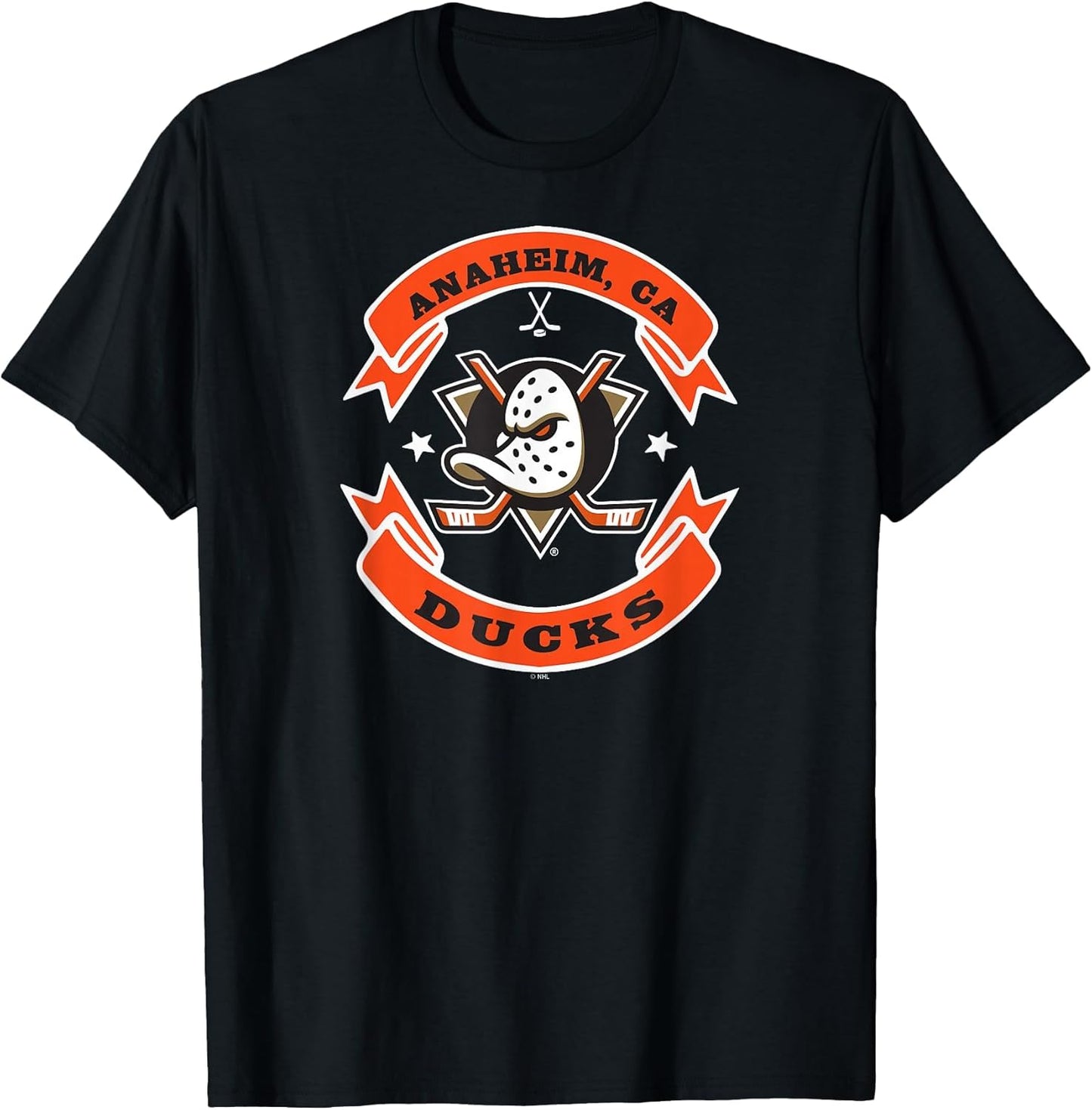 Anaheim Ducks Blaze Black Officially Licensed