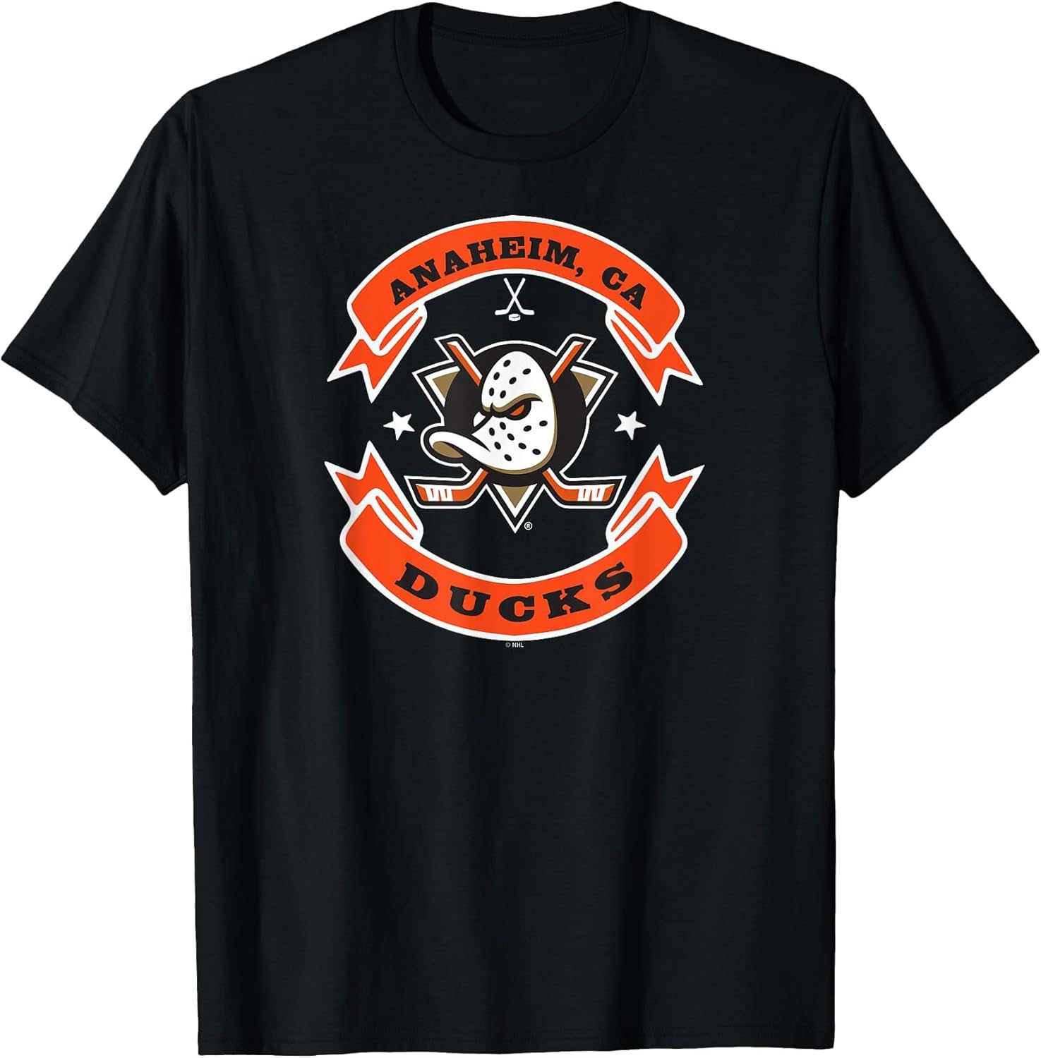 Anaheim Ducks Blaze Black Officially Licensed
