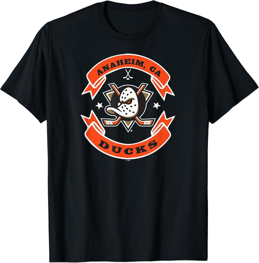 Anaheim Ducks Blaze Black Officially Licensed