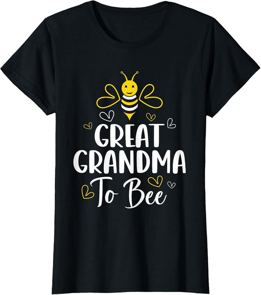 Great Grandma to Bee Pregnancy Baby Shower Great Grandma