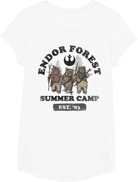 Star Wars Endor Forest Summer Camp Graphic Z1