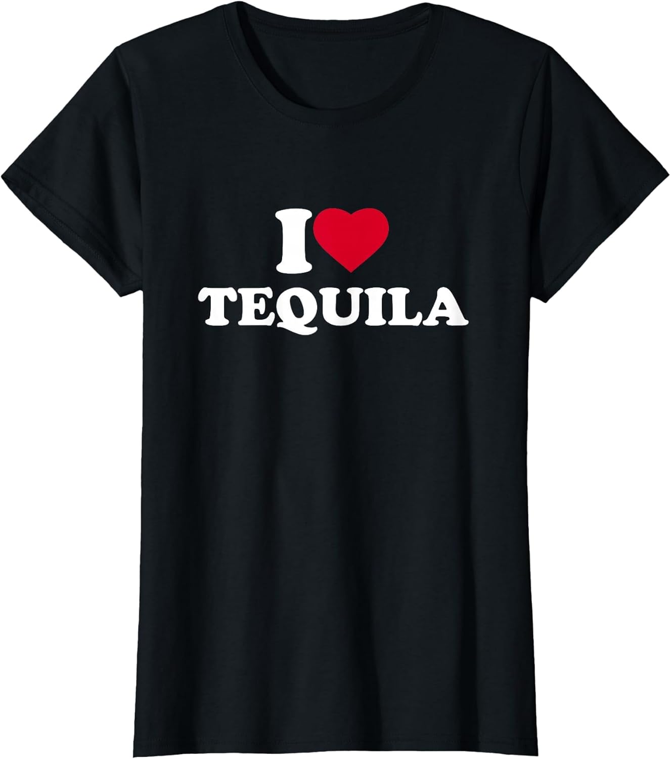 I Love Heart Tequila Lover Drinker Drinking Alcohol