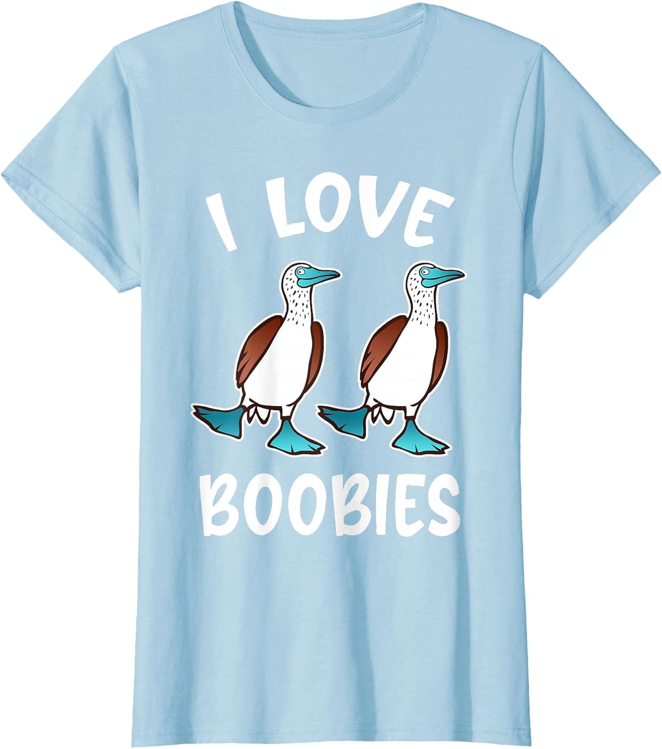 Funny I Love Boobies Gift Design for Birdwatchers