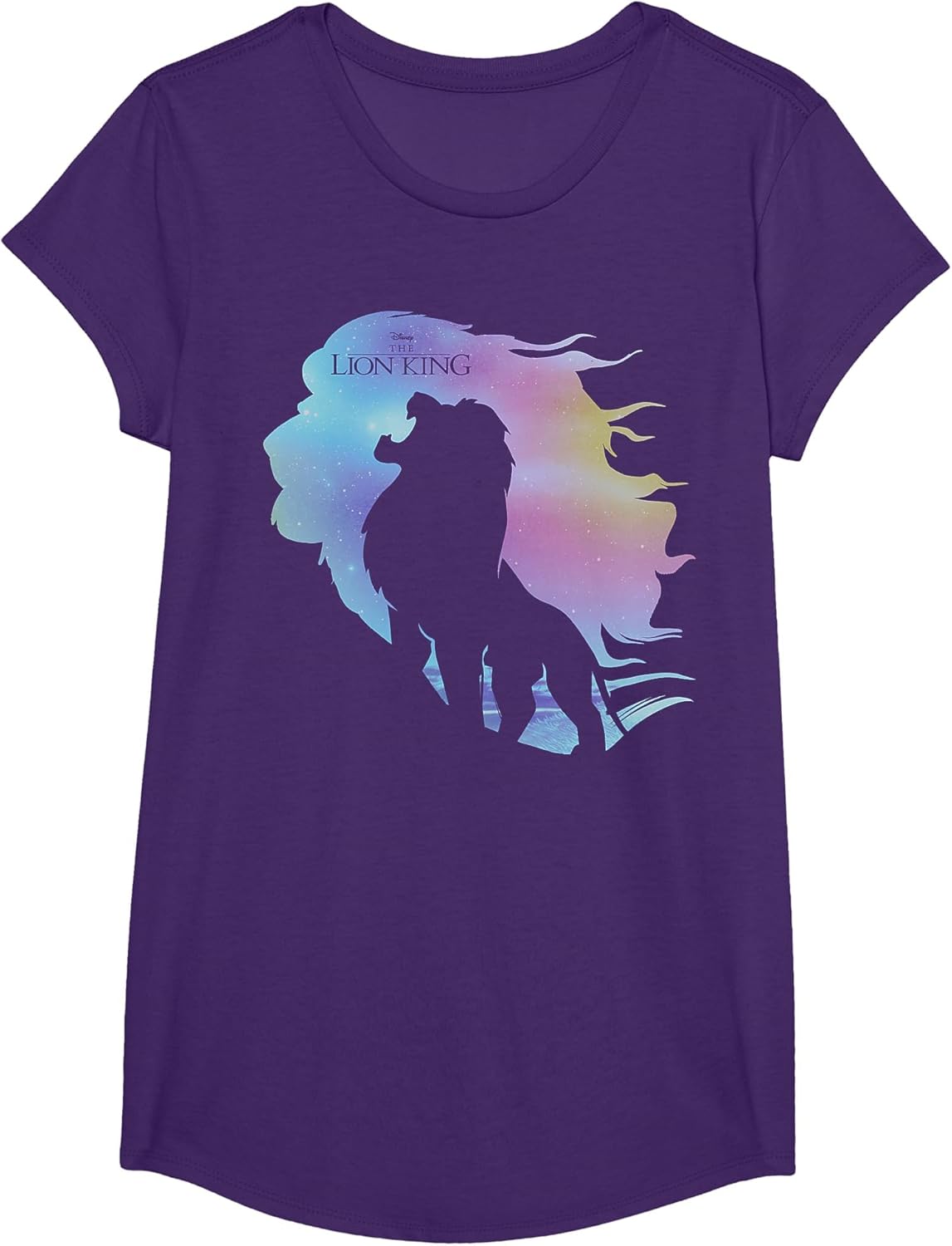 Disney The Lion King Mufasa Simba Galaxy Silhouette