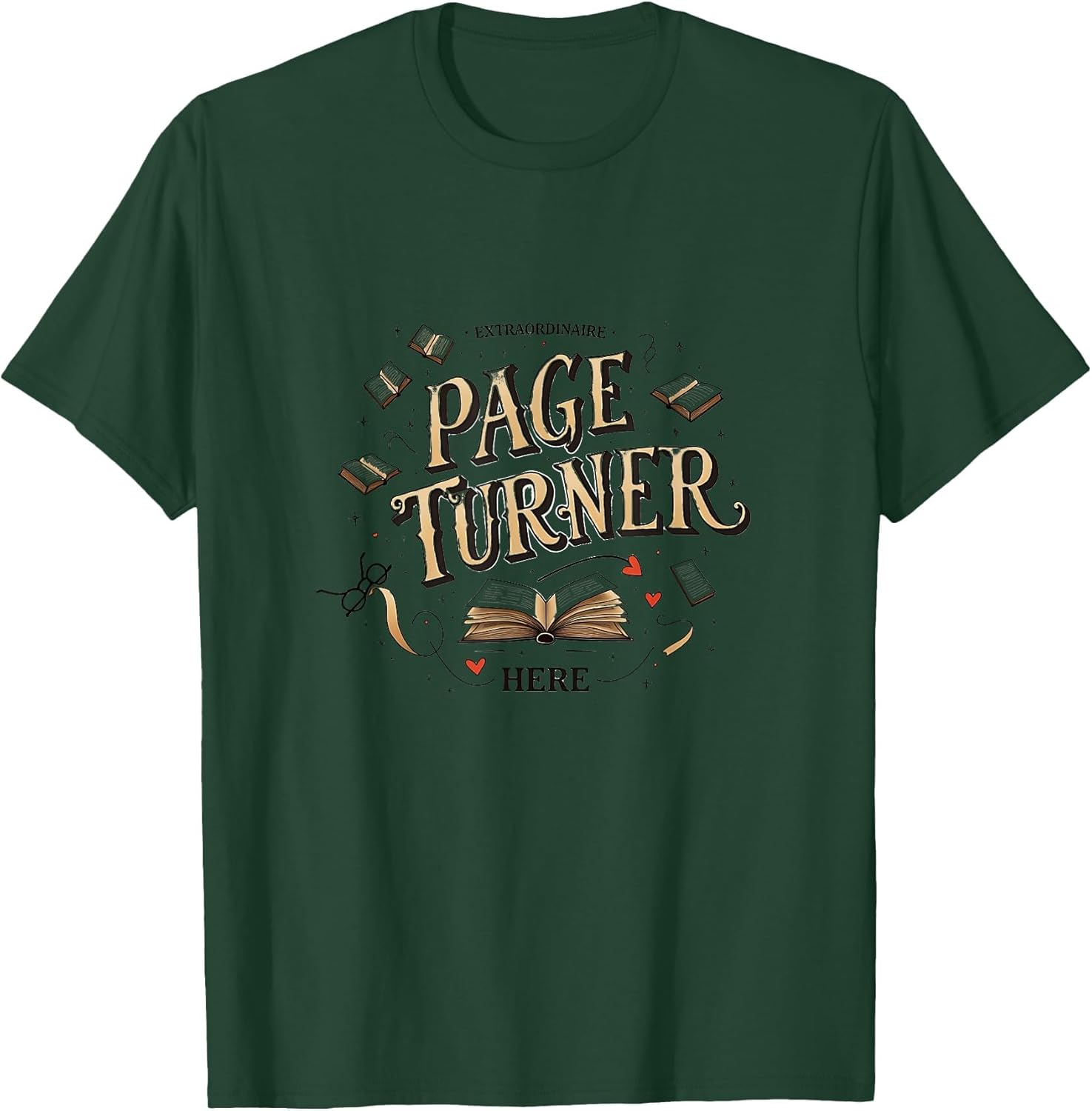 Page Turner Extraordinaire Book Lover Design