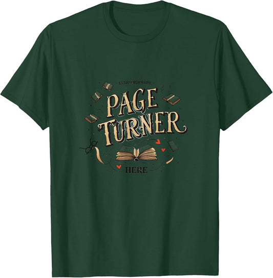 Page Turner Extraordinaire Book Lover Design