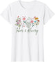 Retro Wildflower Labor and Delivery Nurse Future L&D Nurse