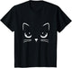Cat Cute Face Whiskers for Cat Pet Lovers Present