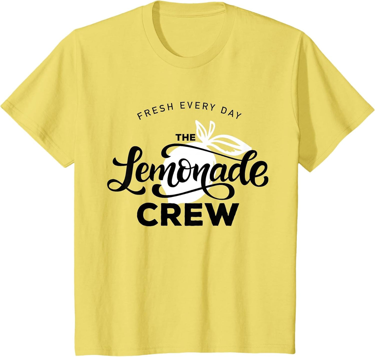 Lemonade Stand Crew and Boss Lemon Juice Summer Yellow