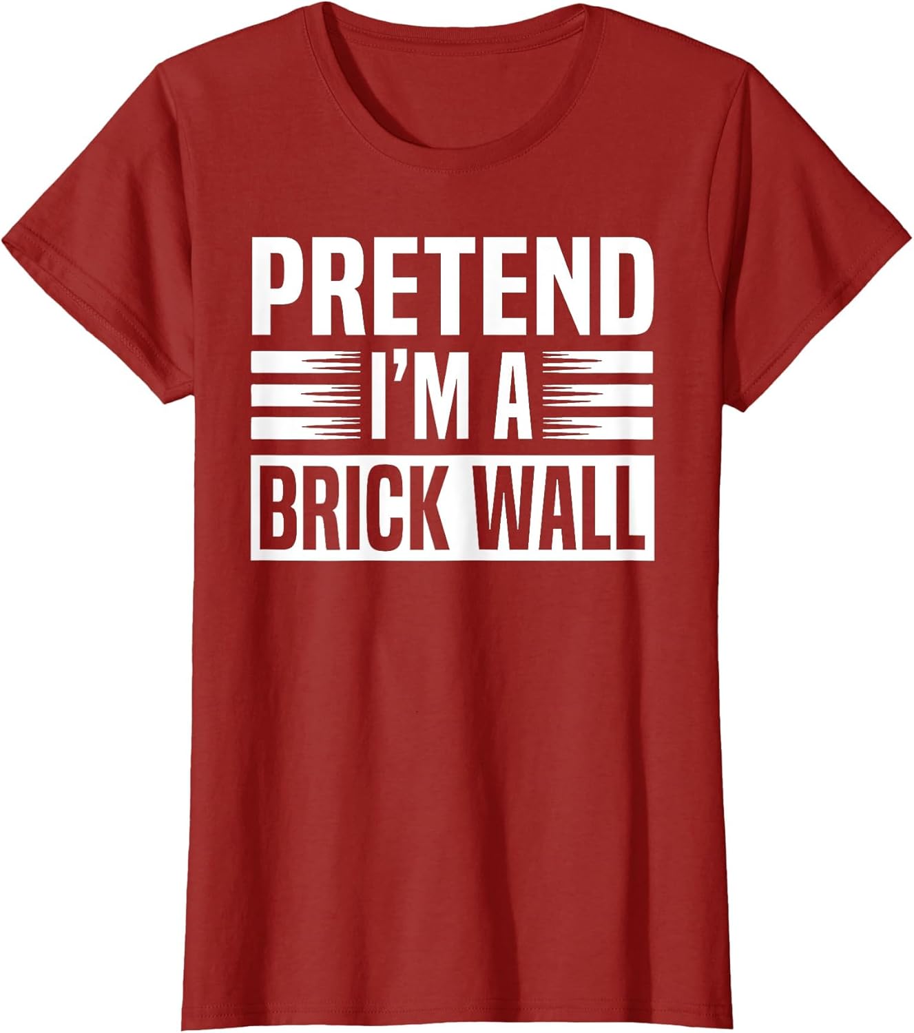 Pretend Im A Brick Wall Funny Easy Lazy Halloween Costume
