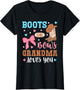Boots Or Bows Grandma Loves You Gender Reveal Outfit Grandma