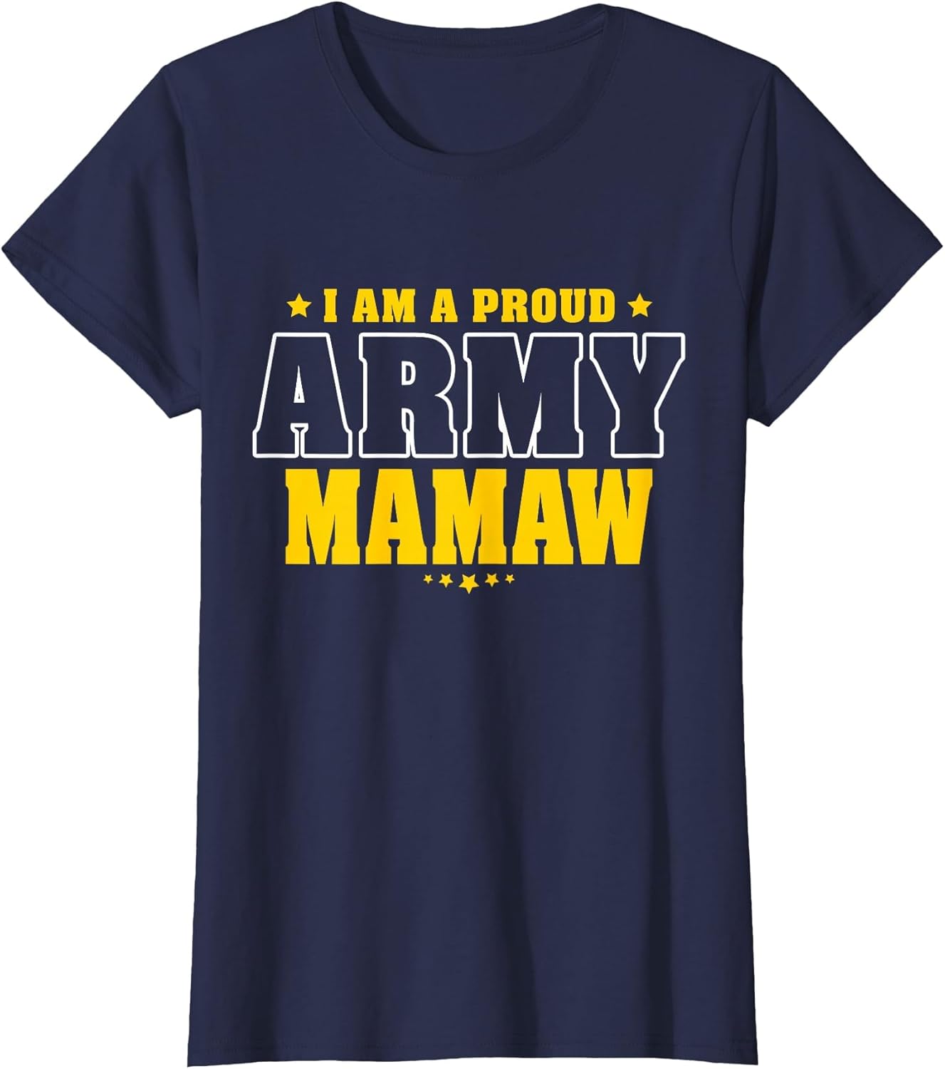 I Am A Proud Army Mamaw Patriotic Pride Military Grandma