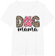 Cute Dog Mama Leopard Dog Lover Paw Dog Mom Squad