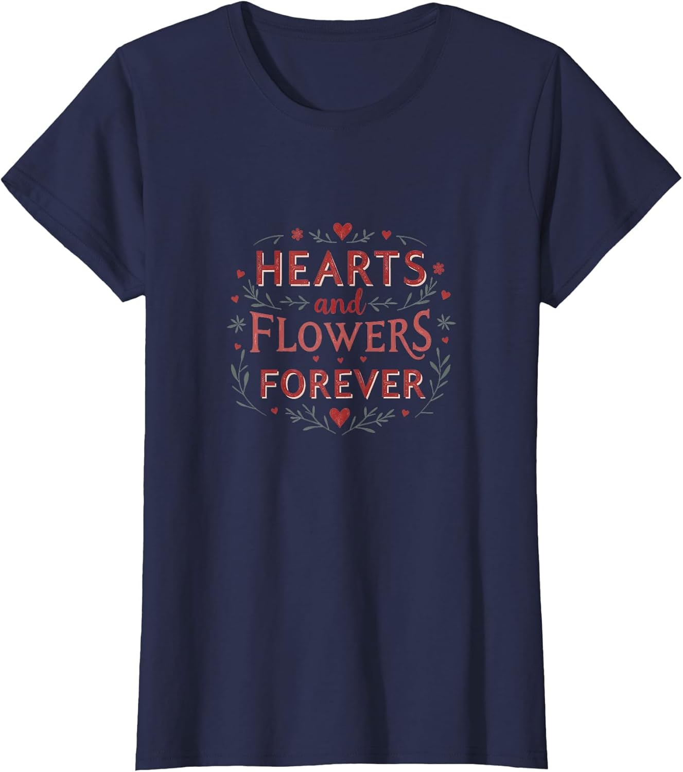 Hearts and Flowers Forever Valentine Design