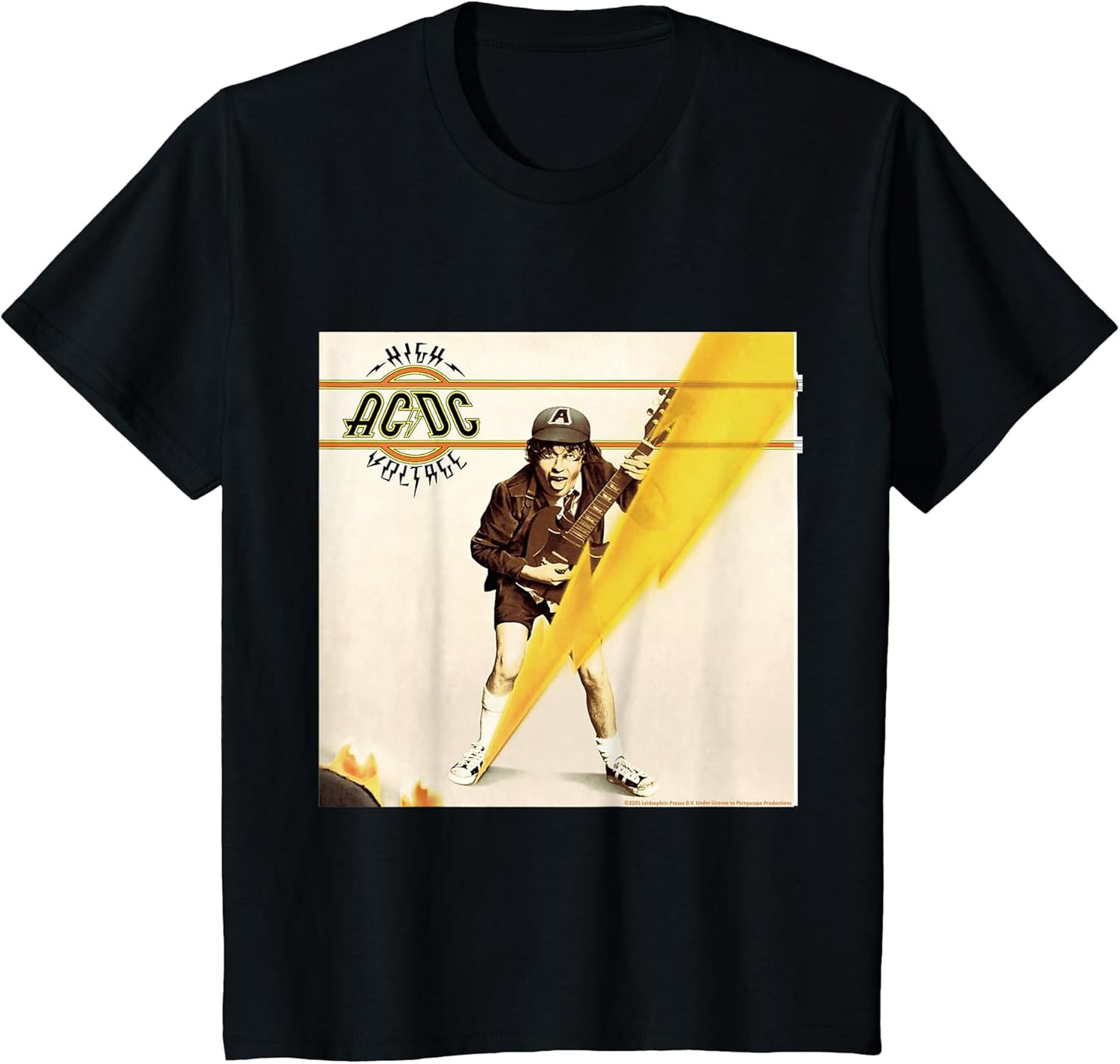 High Voltage AC/DC Music Band Iconic Image