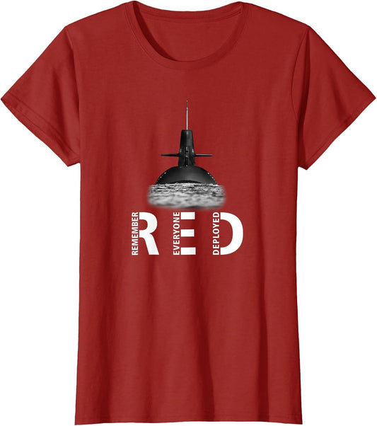 RED Friday Remember Everyone Deployed Military Submarine