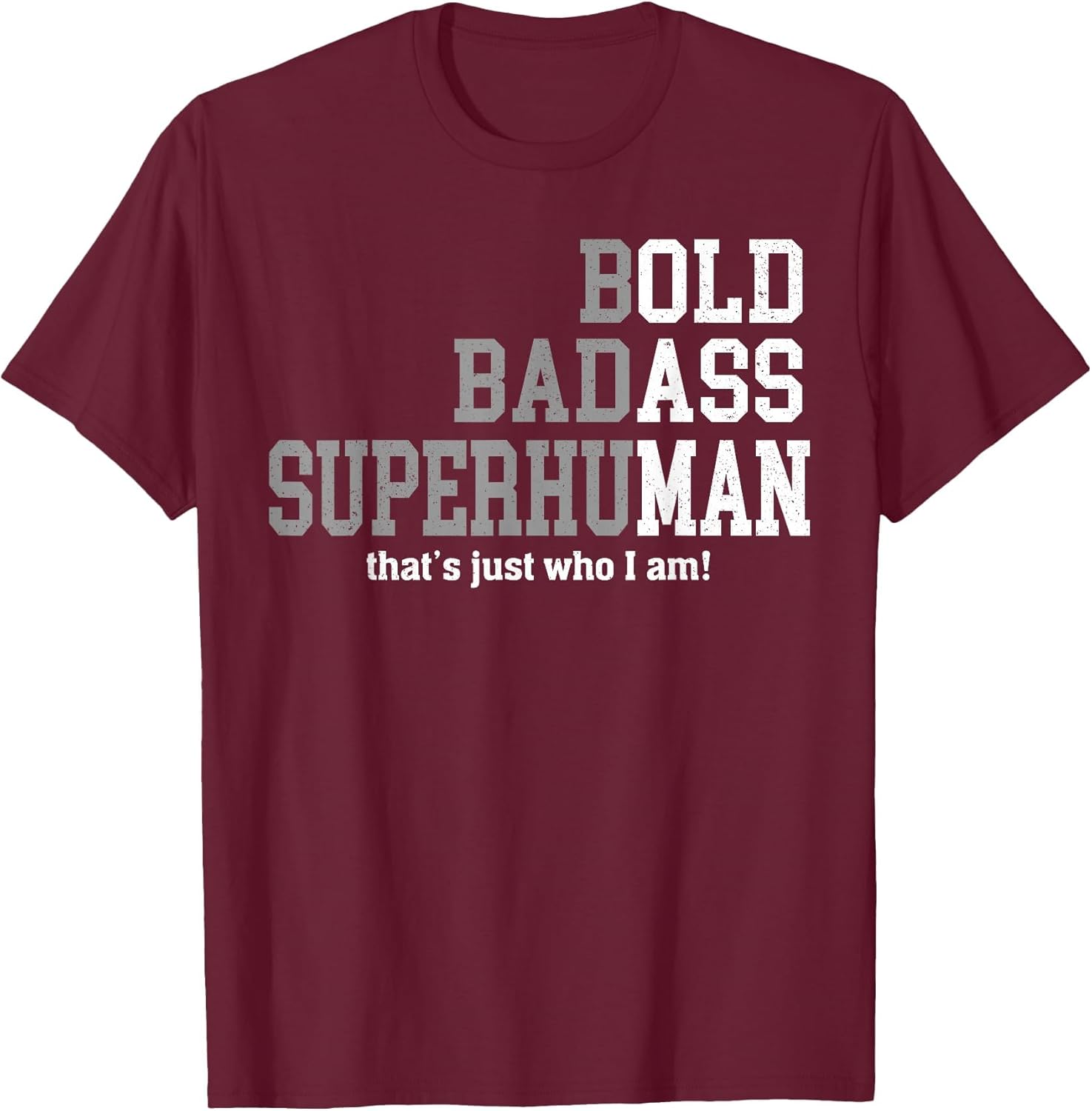 Retro Bold Ba-DASS That's Just Who I Am Old Ass Man Dad Life