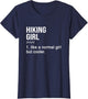 Hiking Girl Noun Definition Hiking Hiker Mountaineering
