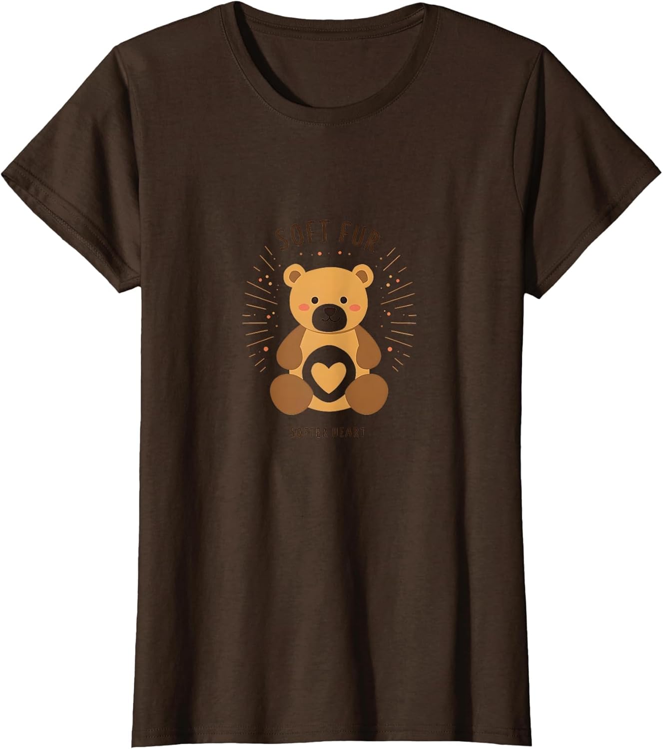 Soft Fur Softer Heart Teddy Bear Design
