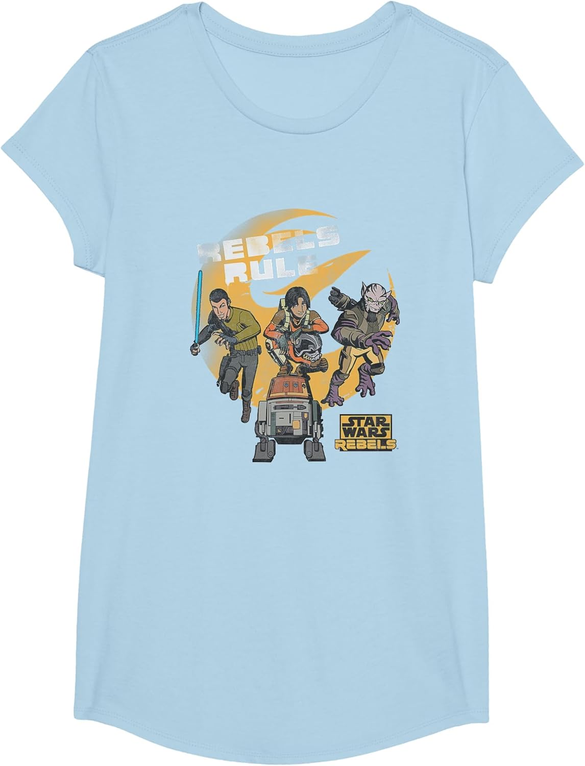 Star Wars Rebels Rebels Rule Distressed Group Poster