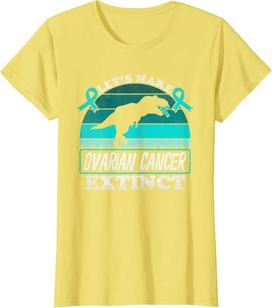 Lets Make Ovarian Cancer Extinct Dinosaur Teal Awareness
