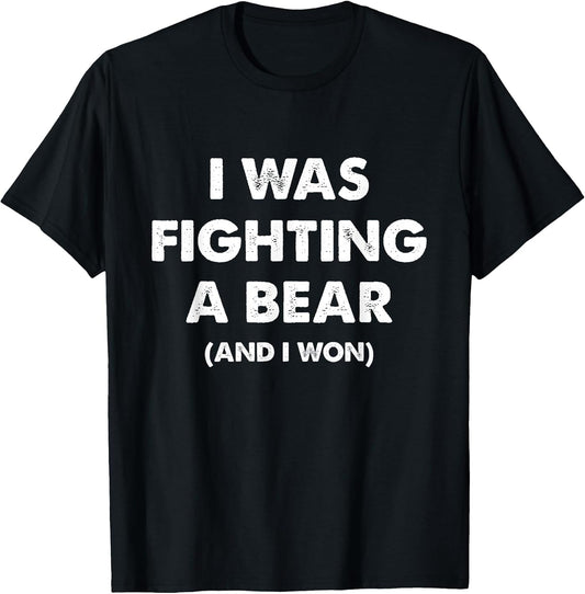 I was Fighting A Bear Funny Injury & Surgery Get Well Gift