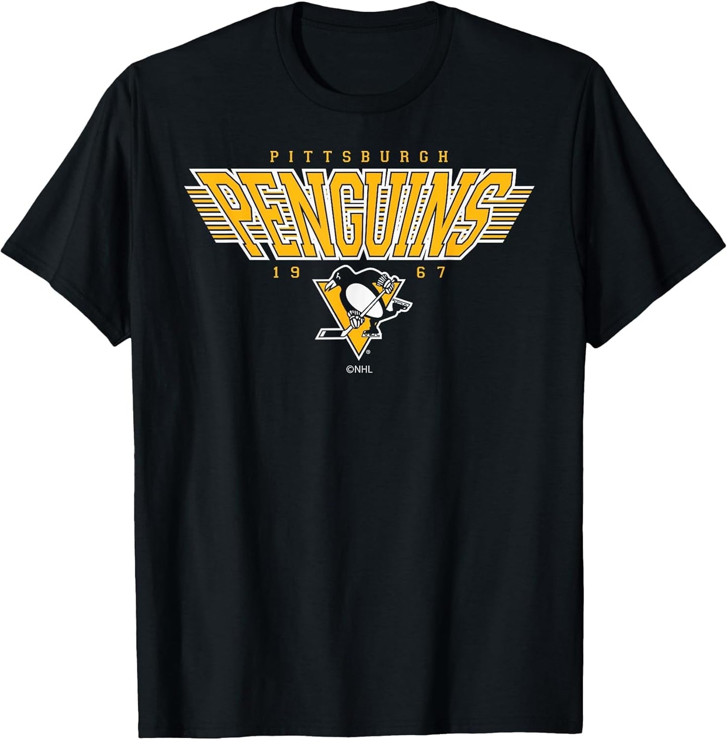 Pittsburgh Penguins Laser Black Officially Licensed