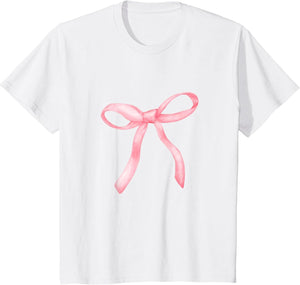 Coquette Bow Simple Pink Cute Girl