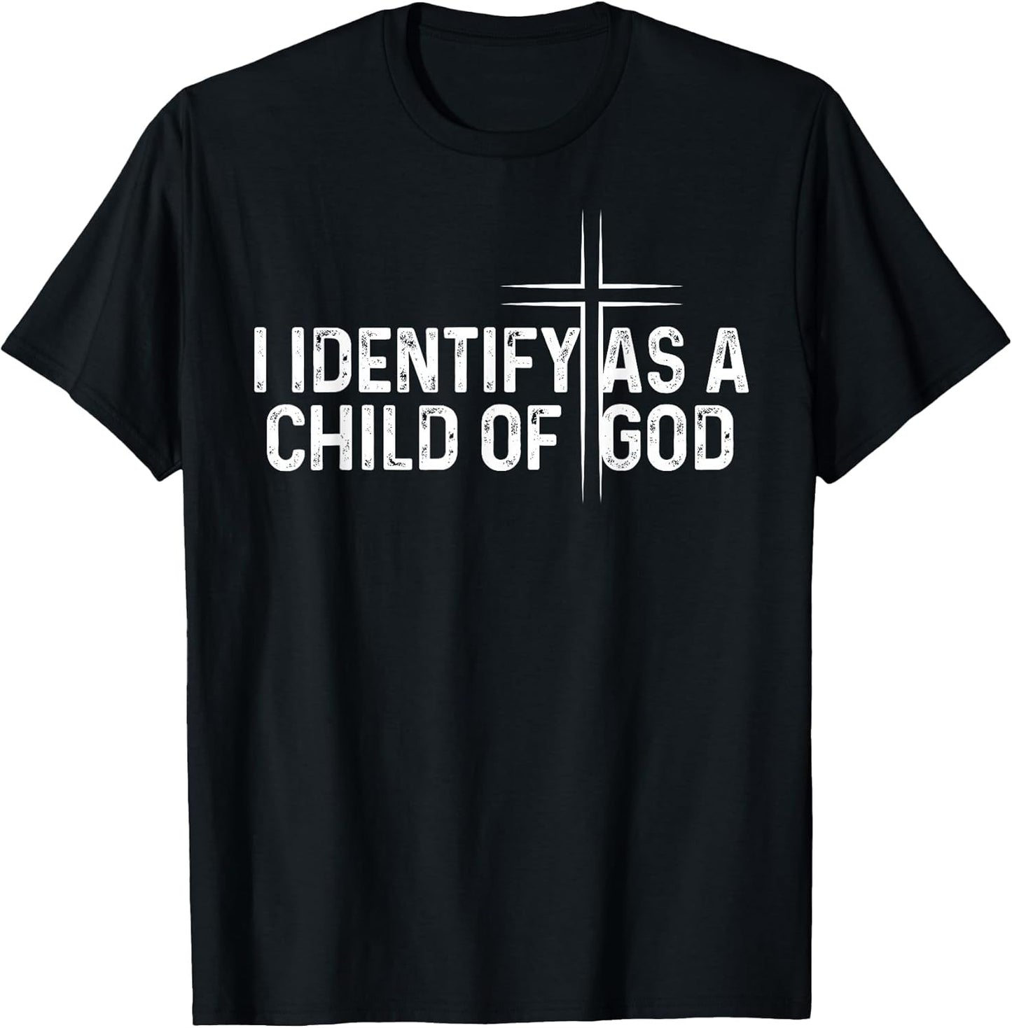 I Identify As A Child of God Overcomer Christian Vintage