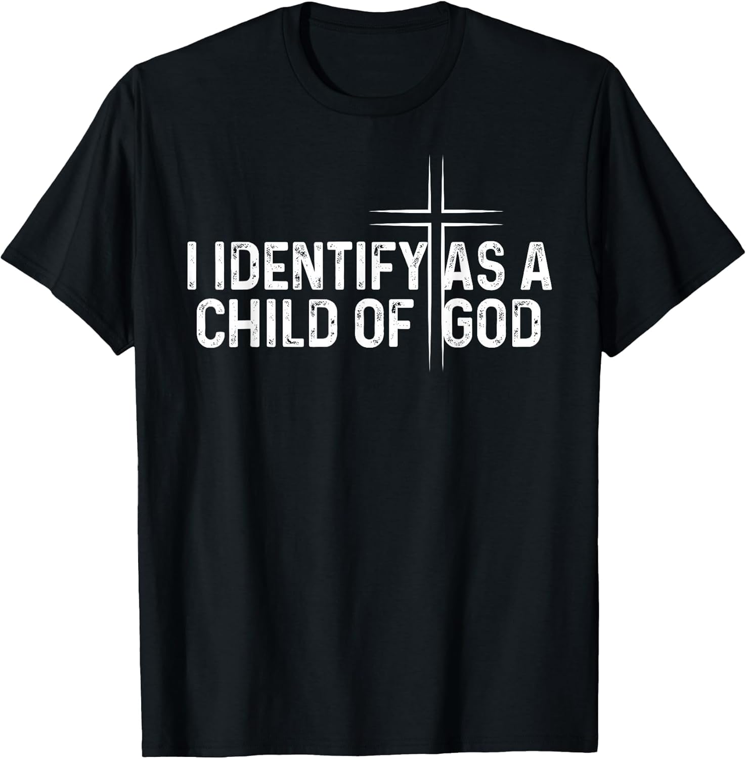 I Identify As A Child of God Overcomer Christian Vintage