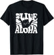 Vintage Live Aloha State Hawaiian Islands Shaka Hawaii Maui
