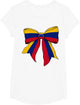 Venezuela Venezuelan Pride Flag Girl Coquette Bow Ribbon