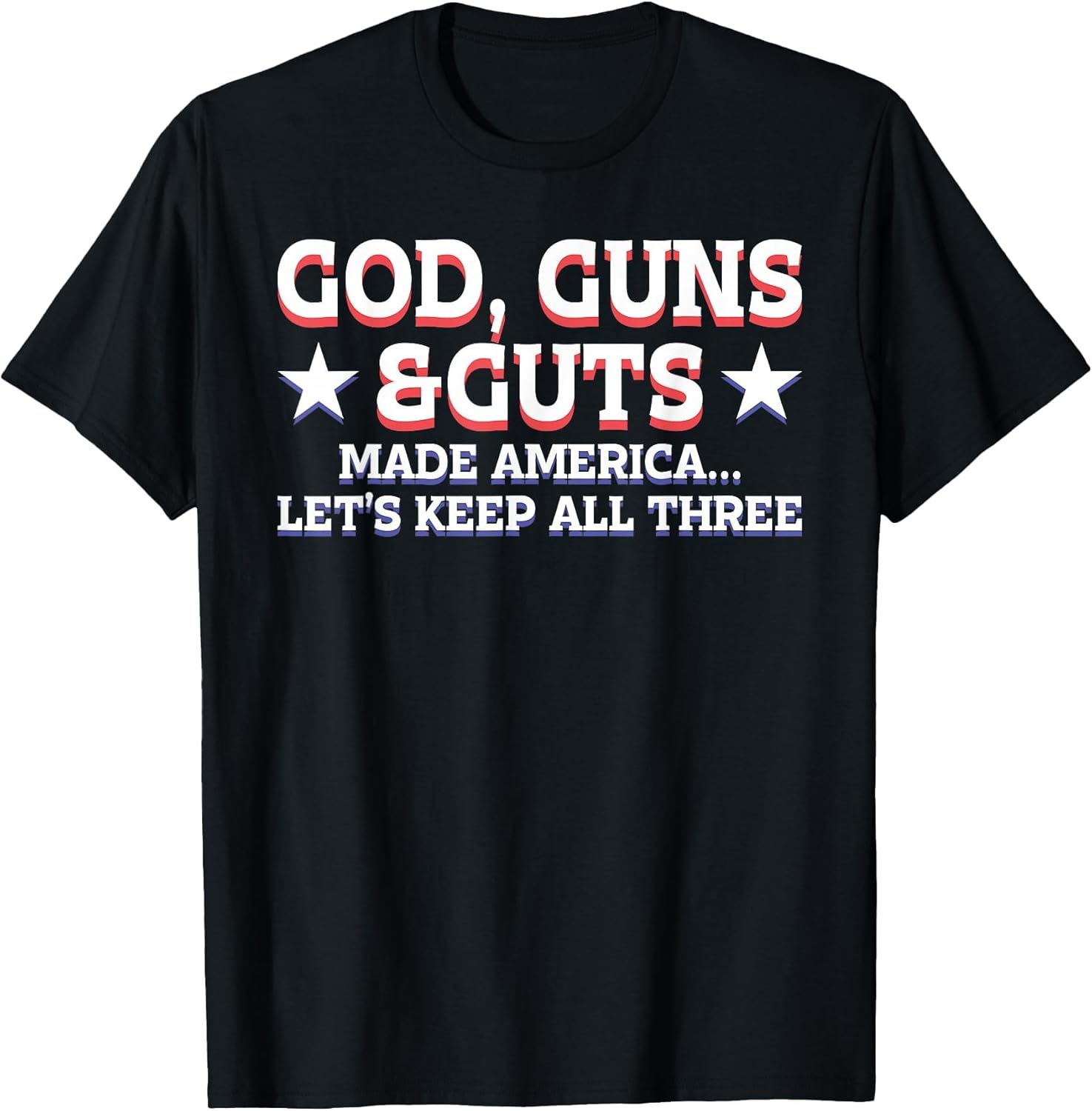 God Guns and Guts Made America Let's Keep All