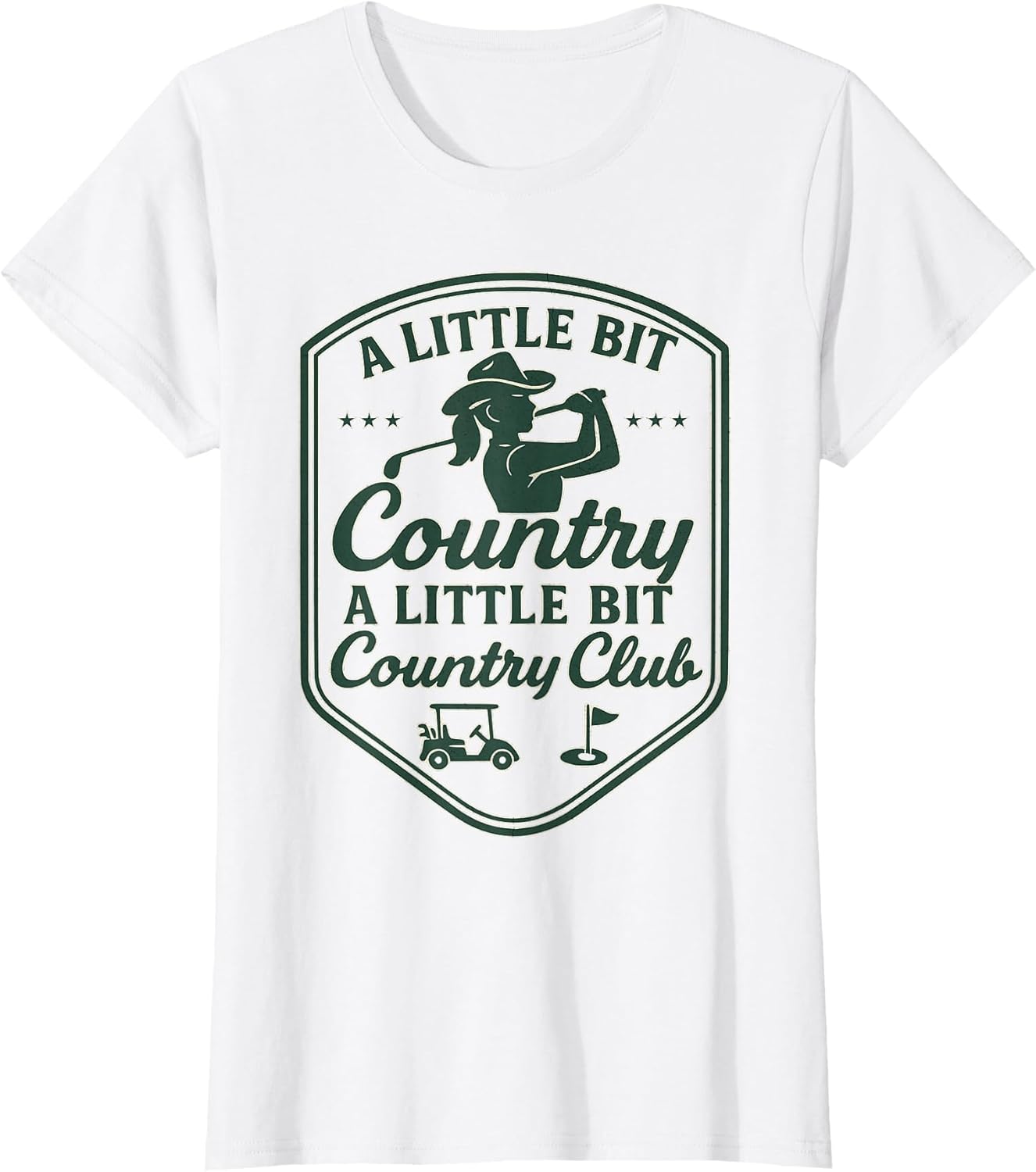 Country Golf Southern Cowgirl Golfing Country Club Golfer