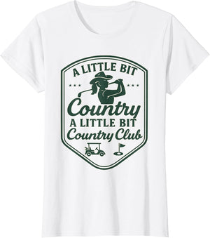Country Golf Southern Cowgirl Golfing Country Club Golfer