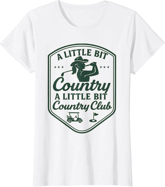 Country Golf Southern Cowgirl Golfing Country Club Golfer