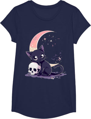 Goth Pastel Cute Creepy Kawaii Cat Kitten