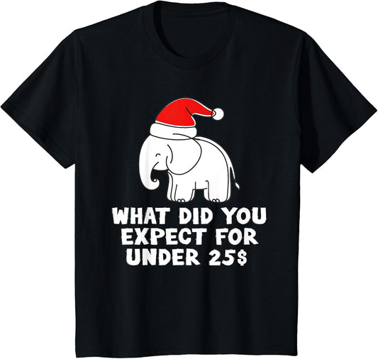White Elephent Exchange What Did You Expect for Under 25