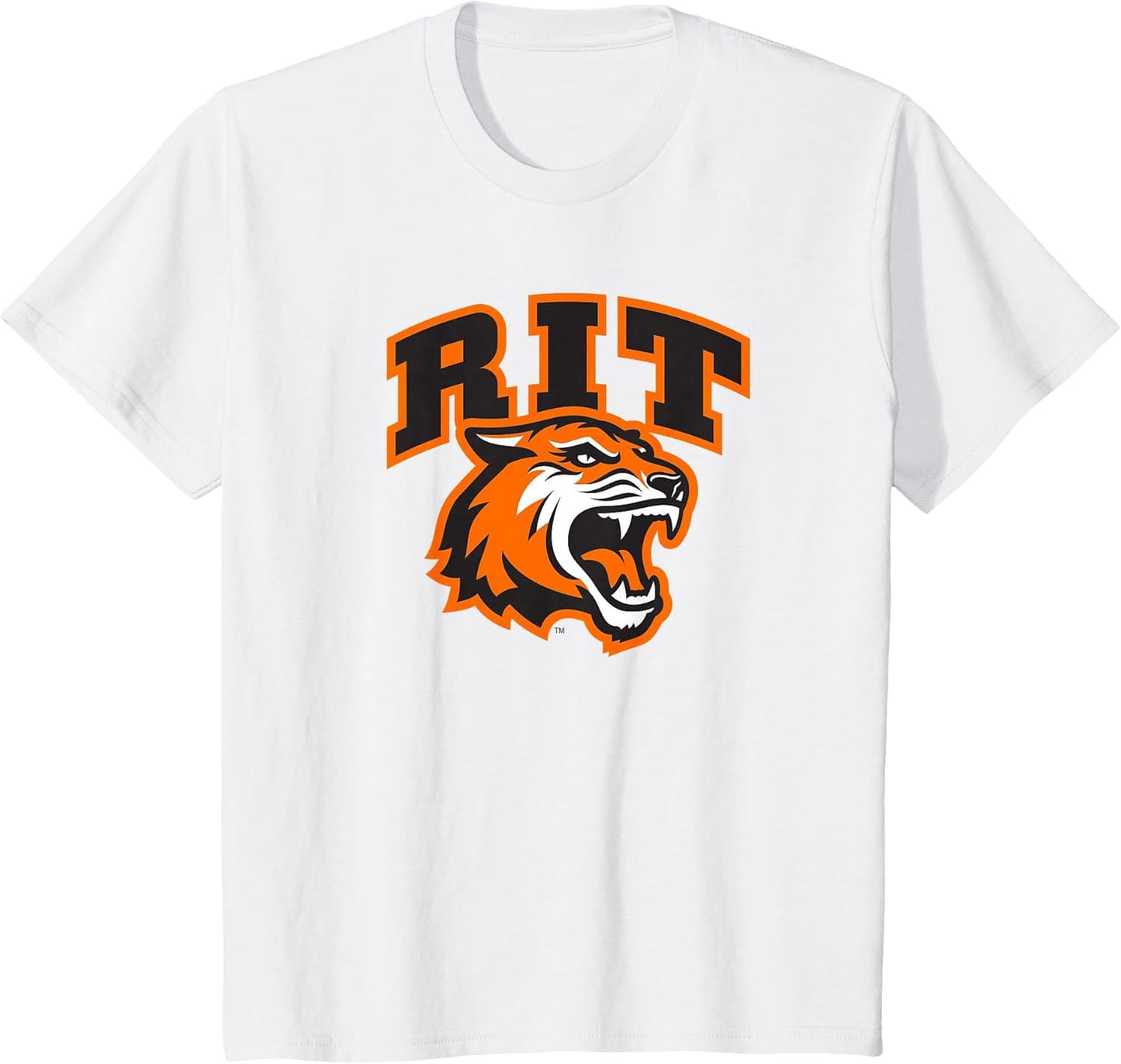 Rochester Institute of Technology RIT Tiger Stacked Logo