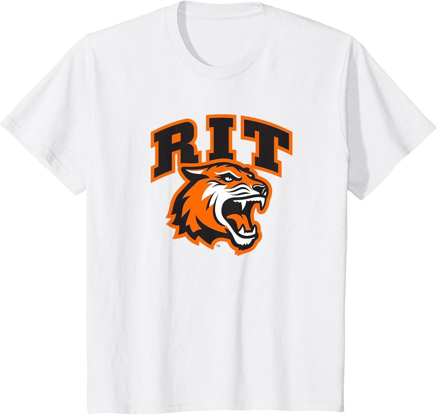 Rochester Institute of Technology RIT Tiger Stacked Logo