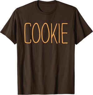 Cookie Shirt Adult Kids Men Women Chocolate Cookie Costume