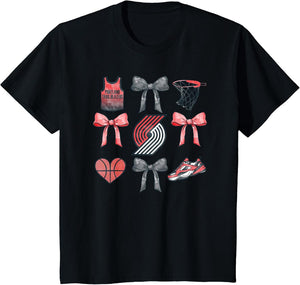 NBA Portland Trail Blazers Bow Grid