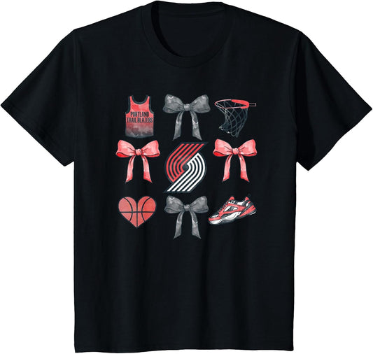 NBA Portland Trail Blazers Bow Grid