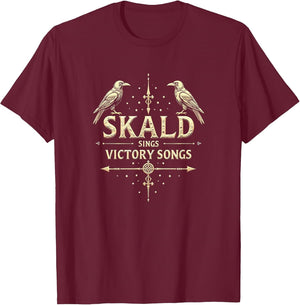 Viking Skald Sings Victory Songs Design