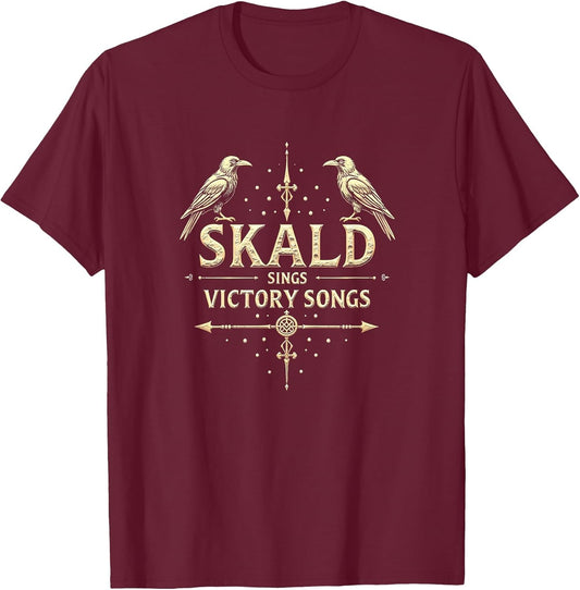 Viking Skald Sings Victory Songs Design