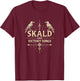 Viking Skald Sings Victory Songs Design