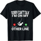 Sorry Can’t Talk I’m On My Other Line Funny Fishing Phone