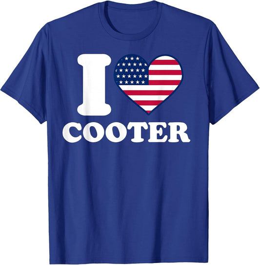 I Love Cooter I Heart Cooter